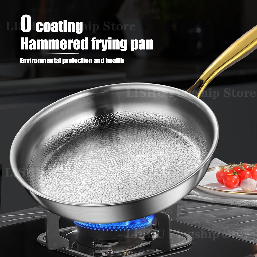 Home Cooking Cookbook - Patelnia tytanowa ze stali nierdzewnej 22/24/26/28/30